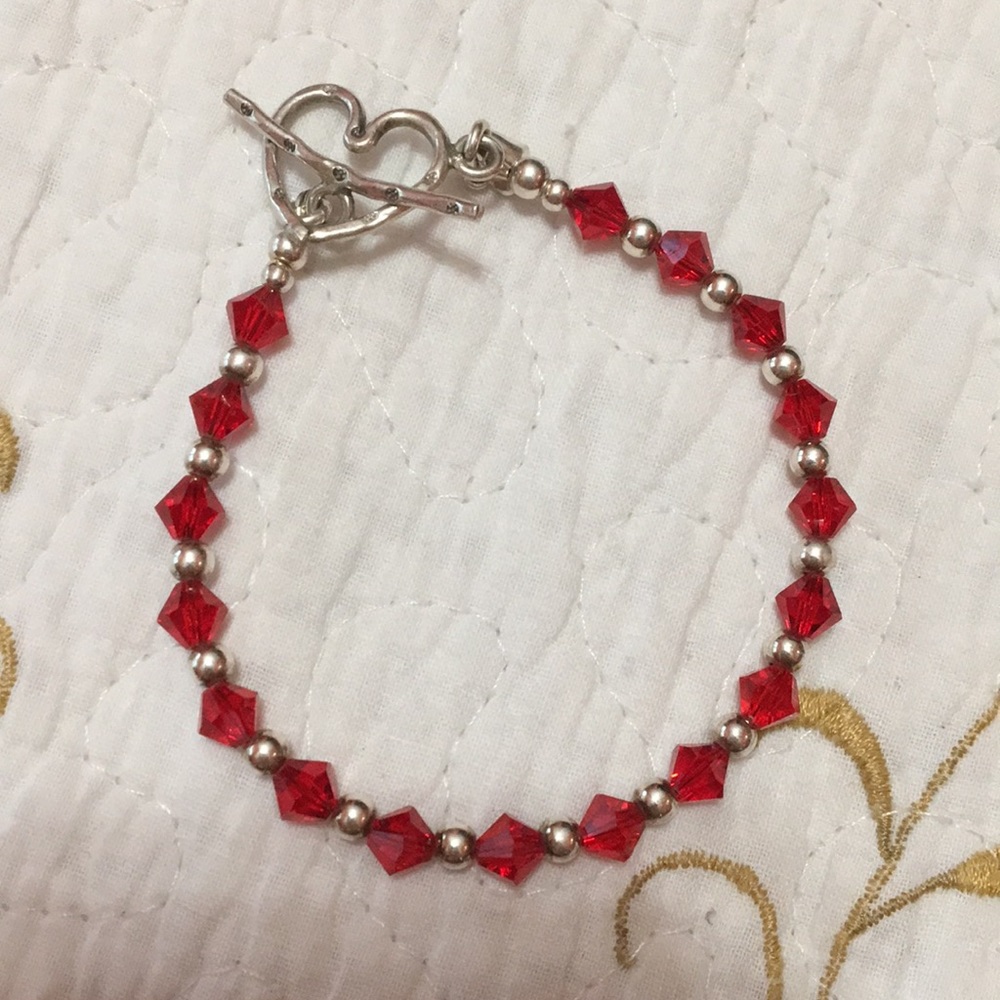 Red Jewel Bracelet